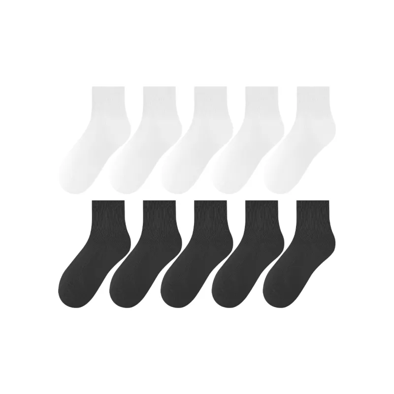 2323 Mid Calf Socks Women's Combo Set-18