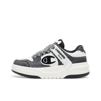 Champion Towel Skate Low-Top Skateboard Shoes Men's Black White