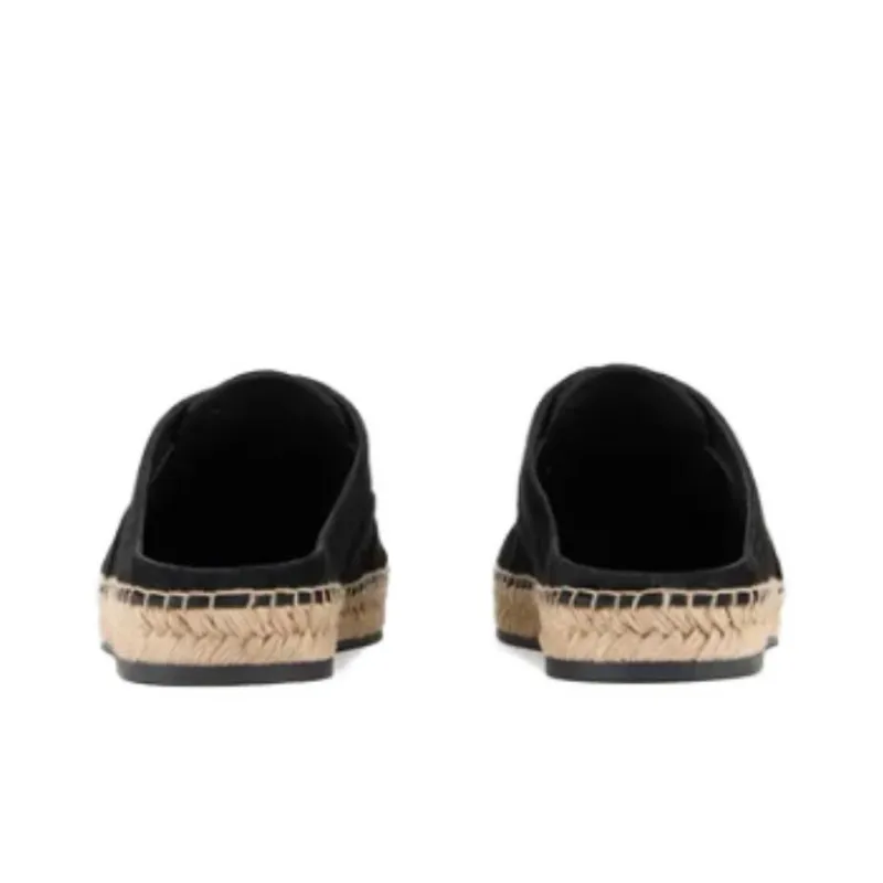 AMANI Closed Toe Slippers Men's Black-4