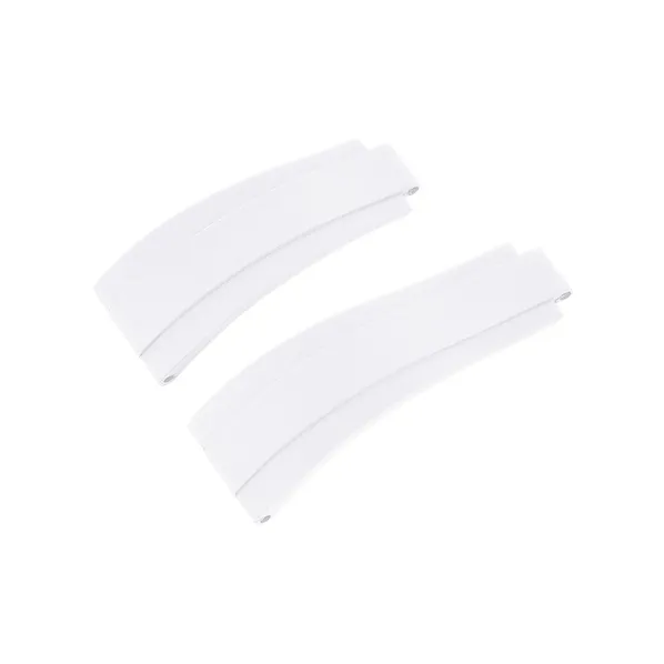 VAGENARI Rubber Strap Compatible With Rolex White Gold Yacht 42mm 226658.226659 Watch Band Unisex-2