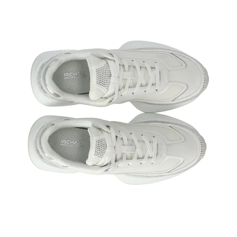 MICHAEL KORS Ari Low Top Casual Shoes Women's White-4