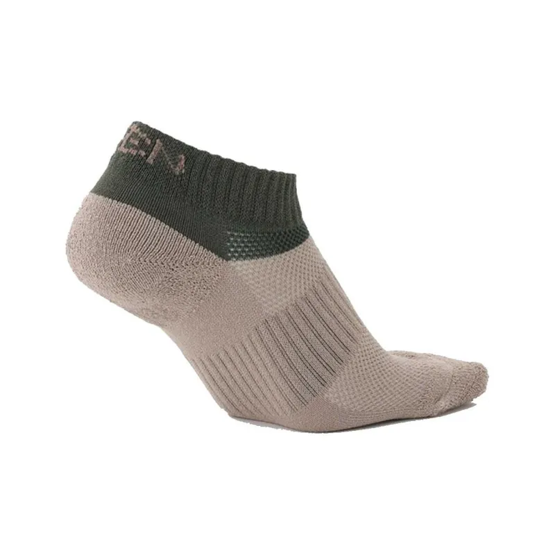 KEEN Ankle Socks Unisex Beige Green-3