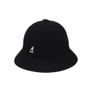 KANGOL Wool Acrylic Bucket Hats Unisex Black