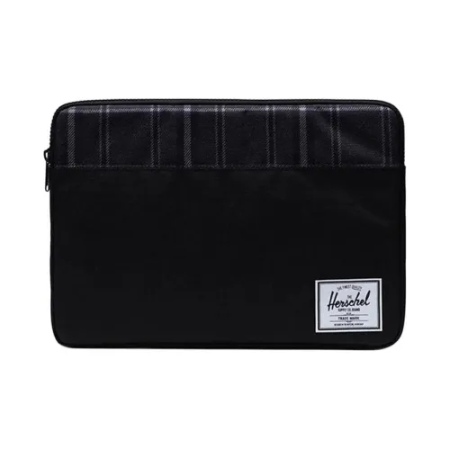 Herschel Laptop Bags Black/Gray Plaid