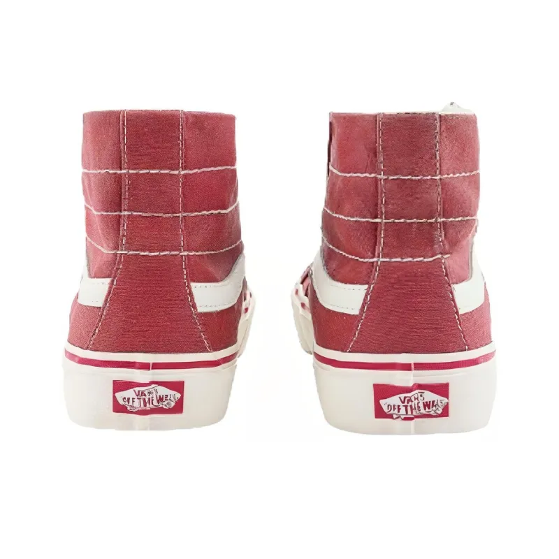 Vans SK8 HI 'Red White'-3