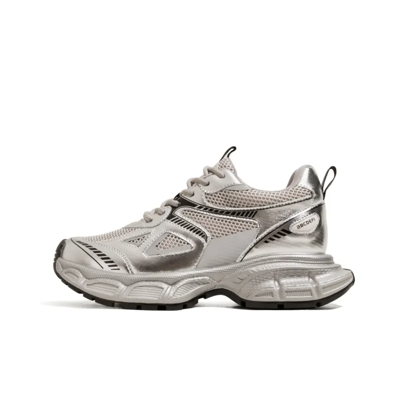 KODI Anti-Slip And Wear-Resistant Breathable Low-Top Chunky Sneakers Women's-0