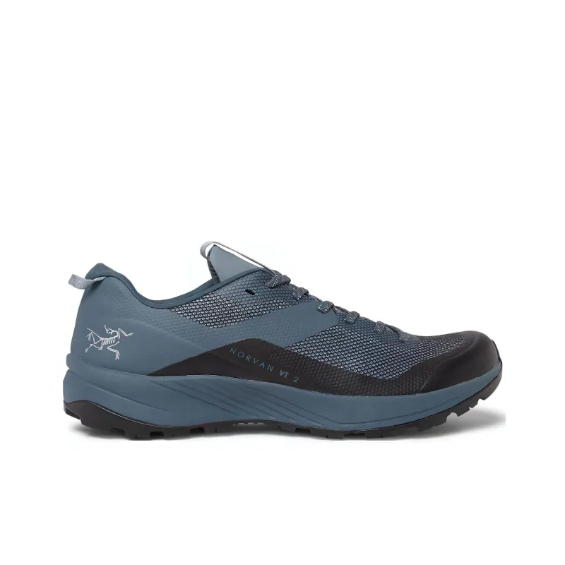 Arcteryx Norvan VT 2 Mesh Cushioning, Wear Resistant Low Top Hiking Shoes Men's Blue-1