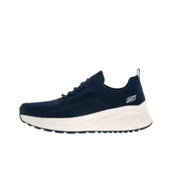 Skechers BOBS SPARROW 2.0 Cushioning Anti Slip And Wear Resistant Low Top Casual Shoes Men's Blue