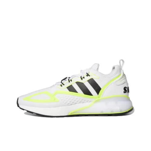 Adidas 2K Boost White Solar Yellow