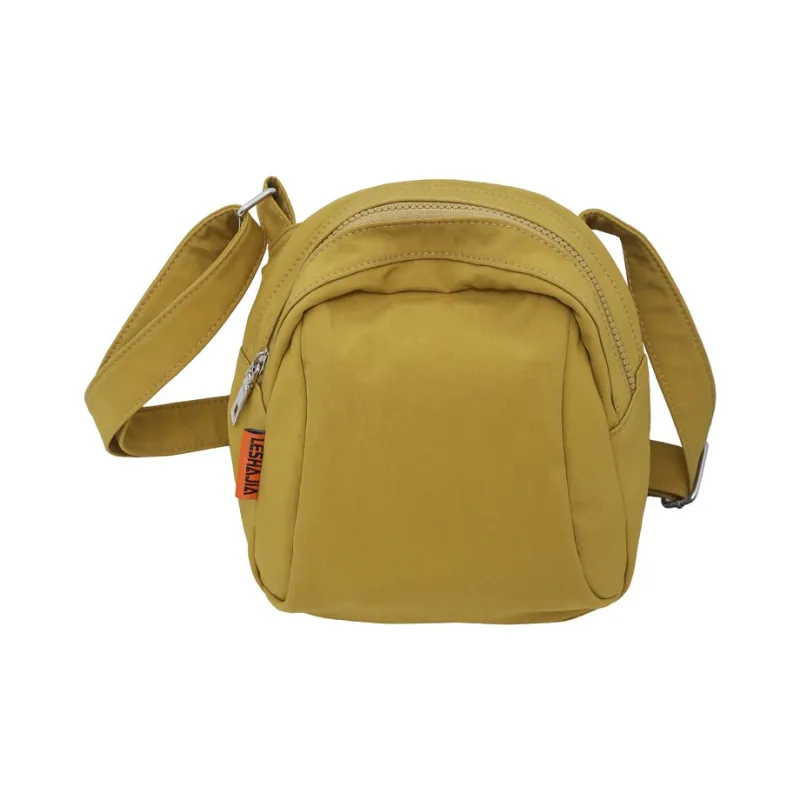 Morellybear Nylon Crossbody Bag, Shoulder Bag Unisex Black/Beige/Blue/Red/Yellow-14