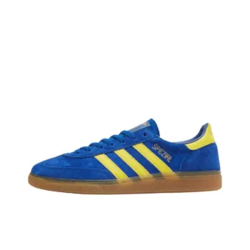 Adidas SPEZIAL Spezial Handball Collegiate Royal Yellow Low-Top Skateboard Shoes Unisex Blue Yellow