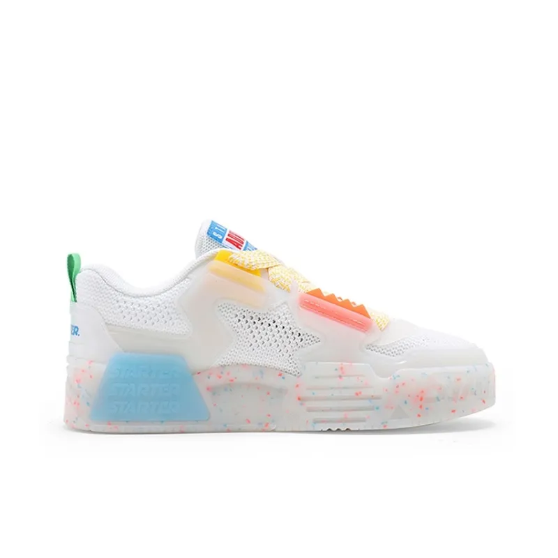 STARTER Skateboard Shoes Unisex Low Top White-1