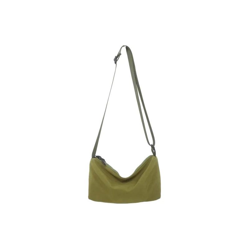 Morellybear Nylon Shoulder Bag, Crossbody Bag Regular Unisex Black/Orange/Green/Yellow/White-10