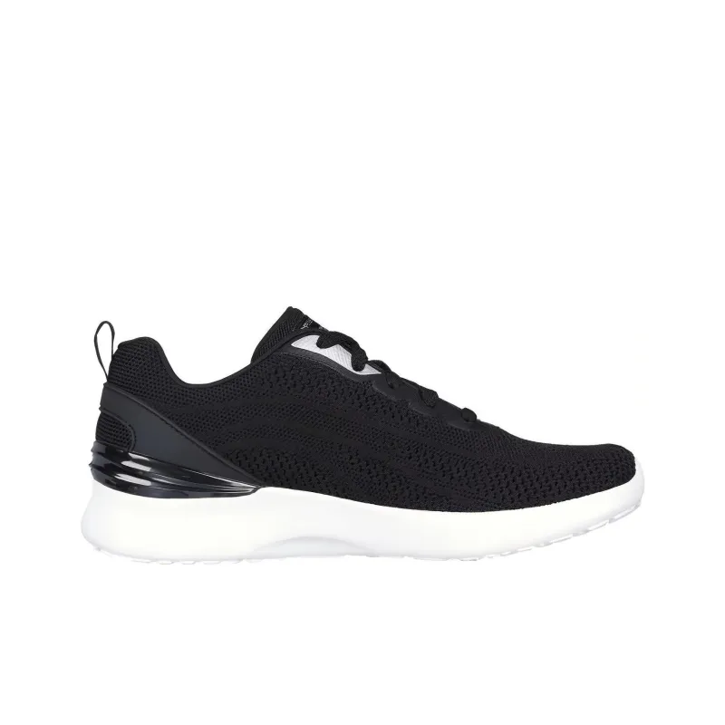 Skechers Skech Air Dynamight Abrasion Resistant Breathable Low Top Casual Running Shoes Women's Black-1