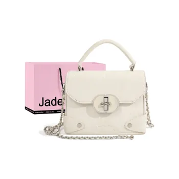Jade En Plus PU Shoulder Bag Regular Women's White/Pink