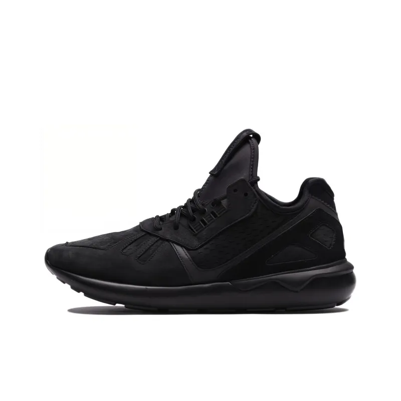 Adidas Originals Tubular Runner Wear-Resistant Coverage Low-Top Casual Shoes Unisex Black-0