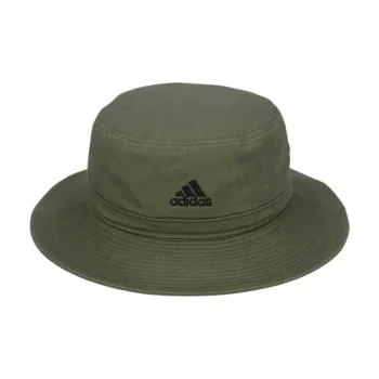 Adidas Cotton Bucket Hats Unisex Green