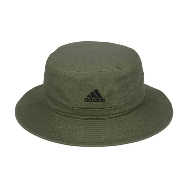 Adidas Cotton Bucket Hats Unisex Green-0