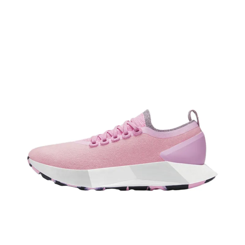 Allbirds Wool Flyer Mizzle Cushioning Low-Top Running Shoes Women's Light Powder-0