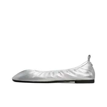 TORY BURCH Eddie Casual Single Shoes Women's Silver