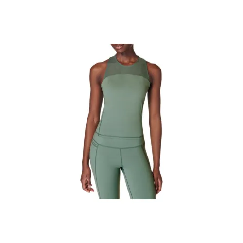 Sweaty Betty Sleeveless Sports Shirts Women's Cool Green