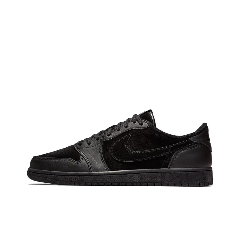 Jordan 1 Low Premium Triple Black-0