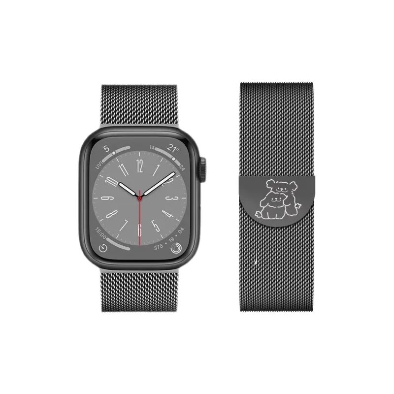 CHENSONG Apple Compatibility Watch Band Stainless Steel Material-10