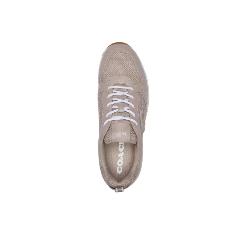 COACH Strider Low-Top Casual Shoes Men's Gray-3