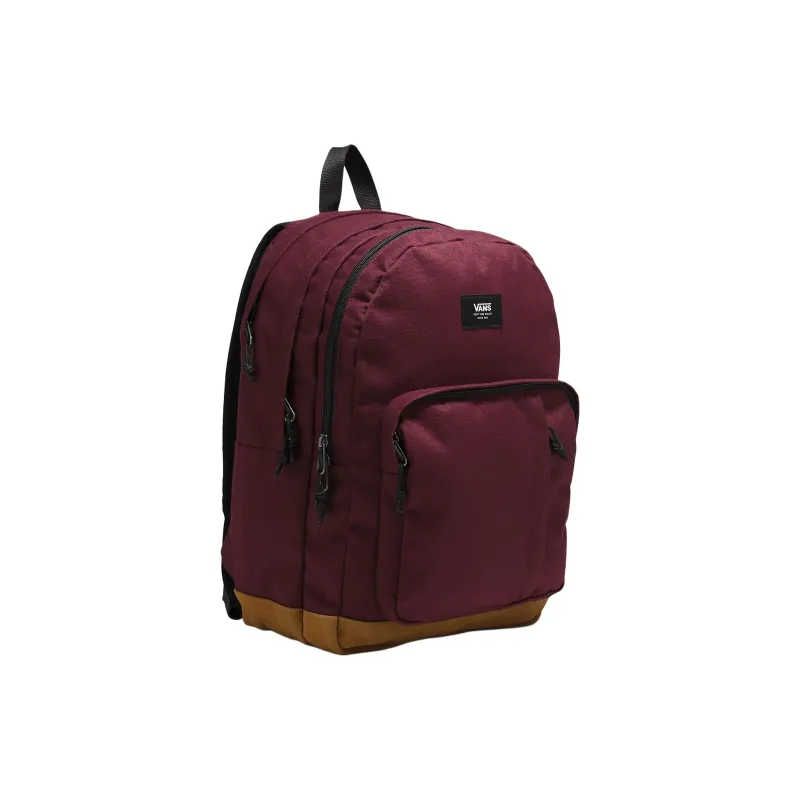 Vans Recycled Polyester Backpack Regular Unisex Dark Red-1