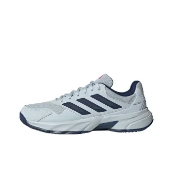 Adidas Courtjam Control 3 Halo Blue Dark Blue Team Shock Pink