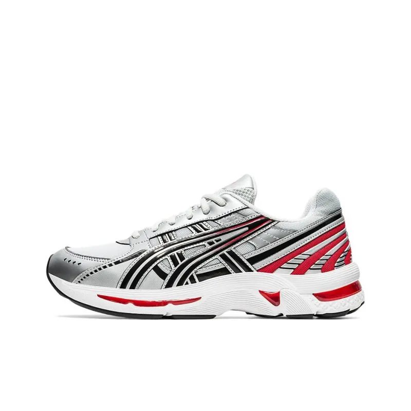 Asics Gel Kyrios Grey Black Red-0
