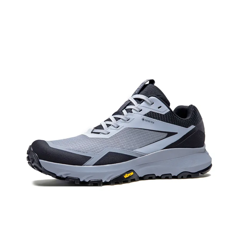 KAILAS Bracket Cang GTX Low Top Hiking Trekking Shoes Waterproof Edition Men's Gray Night-1