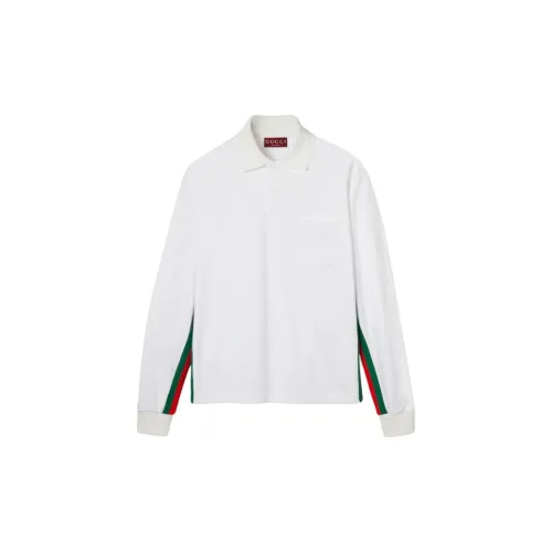 GUCCI Polo Shirts Men White