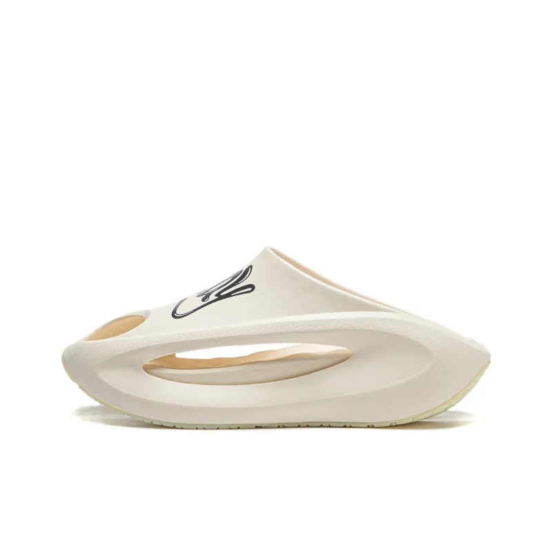 LiNing Yun You Slay Slide Slippers Unisex Ecru-0