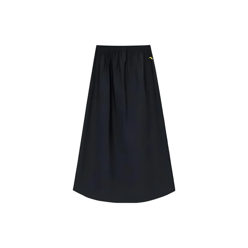 Anta Variety Training Collection Casual Long Skirt Women's Basic Black-1