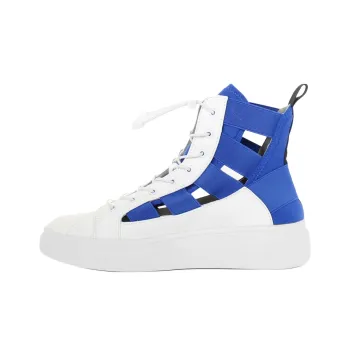FESSURA Edge Midmask High-Top Casual Shoes Women's Blue White
