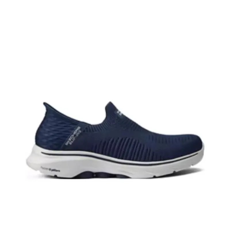 Skechers GO WALK 7 Cushioning Breathable Lightweight Low Top Casual Shoes Men's Marine Blue-1