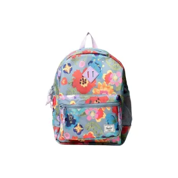 Herschel Recycled Fabric Backpack Unisex Paper Flower Fade Denim Blue
