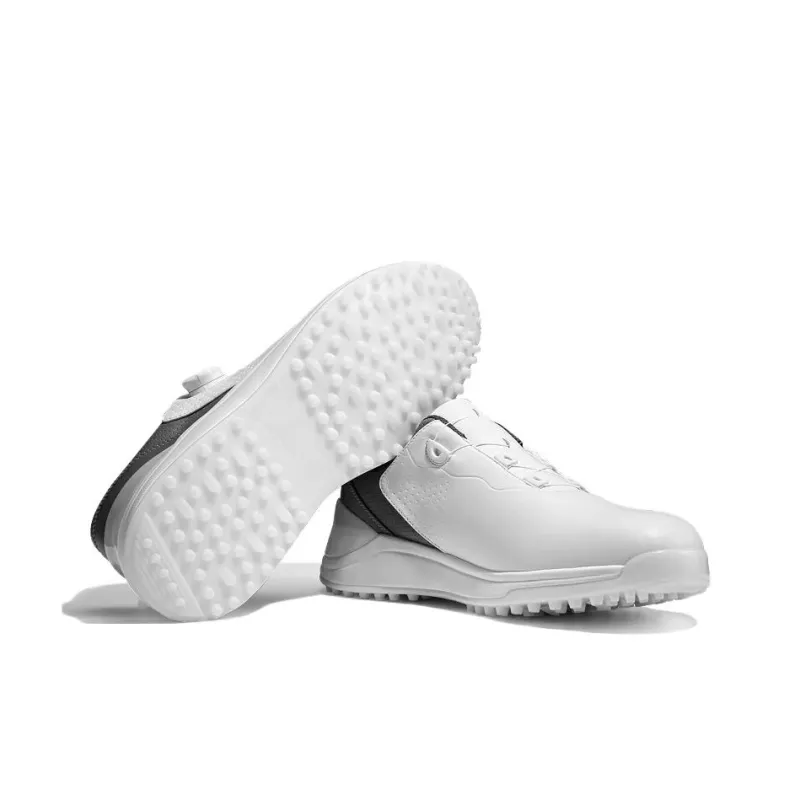 PGM Low Top Golf Shoes Men's White Gray-3
