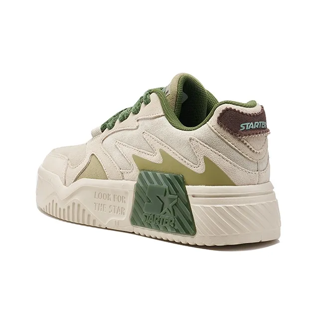 STARTER Vol Low Top Skateboard Shoes Men's Khaki Green-4