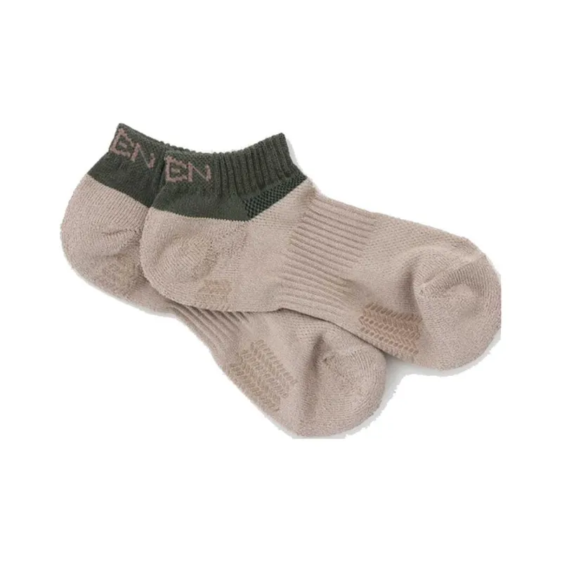 KEEN Ankle Socks Unisex Beige Green-1