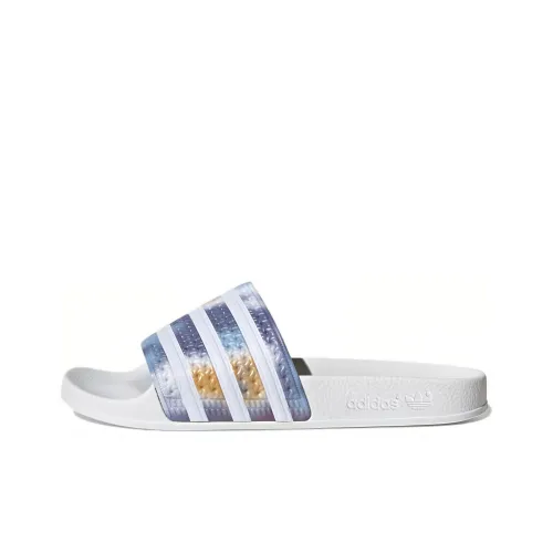 Adilette Women's Adidas Originals Slide 'Sonic Ink Tie Dye' Women's