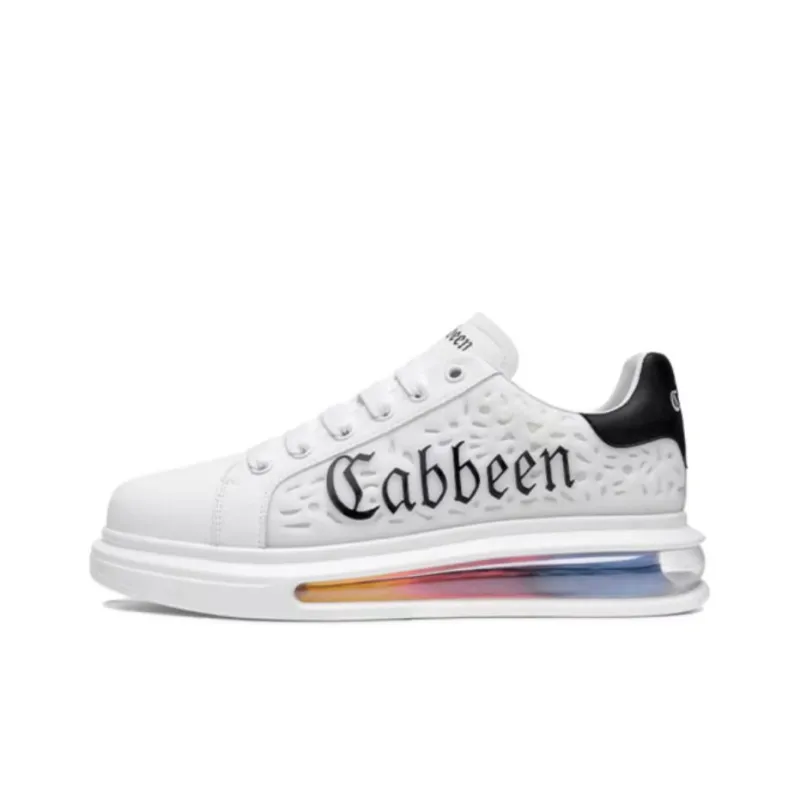 Cabbeen Fashion Slip Resistant, Abrasion Resistant, Lightweight, Breathable Low Top Skateboard Shoes Men's-0