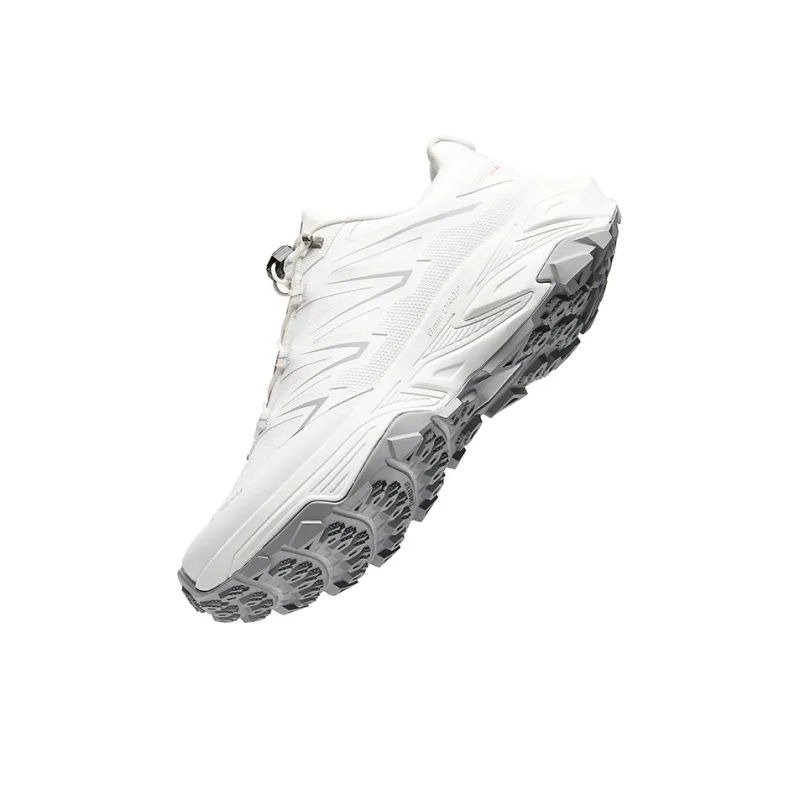 GLUNA Hiking / Trekking Shoes Unisex Low Top White-3