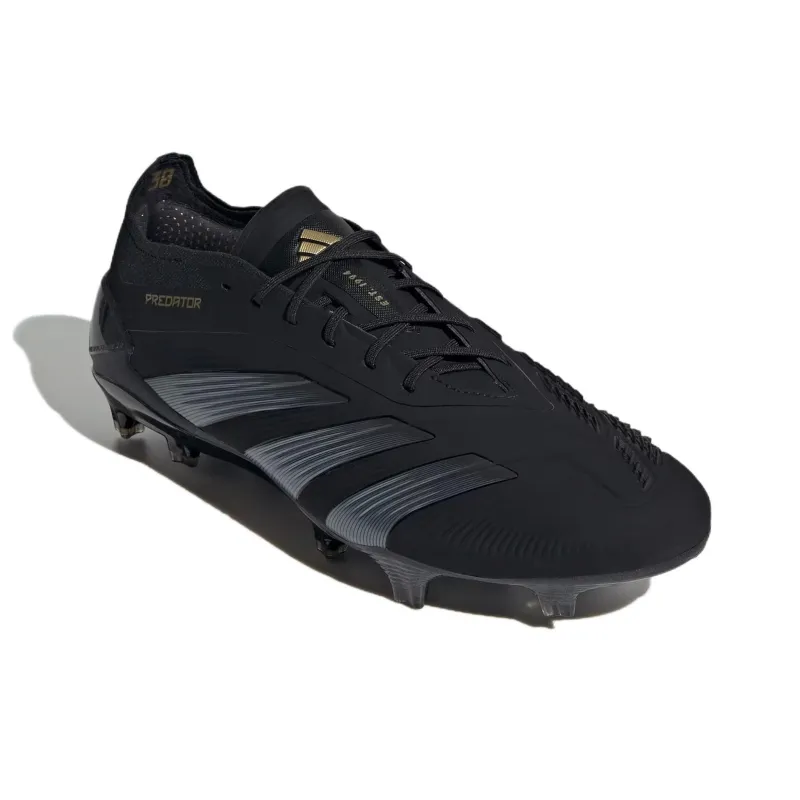 Adidas Predator Elite Fg Core Black Carbon Gold Metallic-2