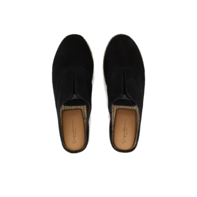 AMANI Closed Toe Slippers Men's Black-3