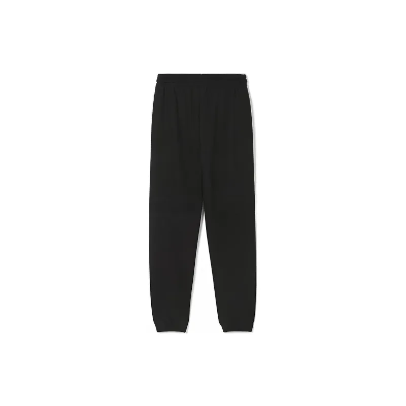 LACOSTE Knitted Sweatpants Unisex Black-1