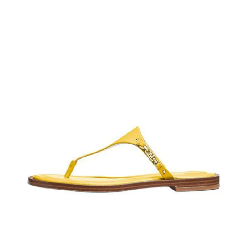 MICHAEL KORS Flip Flops Women's Yellow-0