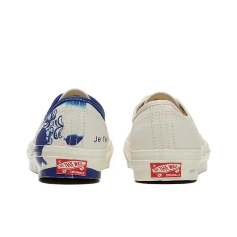 TTSWTRS x Vans Vault Cushioning, Wear Resistant Low Top Skateboard Shoes Unisex Beige-4