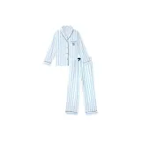 Aqua Blue Stripes